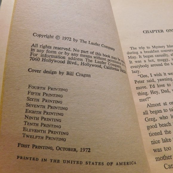 The Brady Bunch The Treasure of Mystery Island Book 1972 First Printing Vintage - Picture 5 of 6